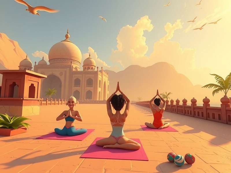 Yoga Dynamo Dash Gameplay